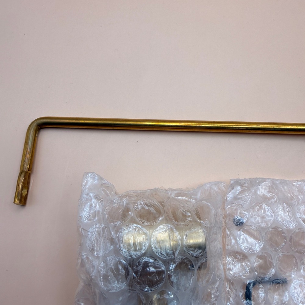 Kingston Brass KTDLS7 Concord Side‎ Mount Toilet Tank Lever, Brushed Brass - Picture 5 of 8
